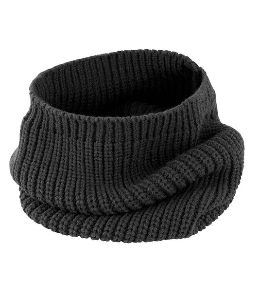 Result Whistler Snood Hood - Black (RC361)