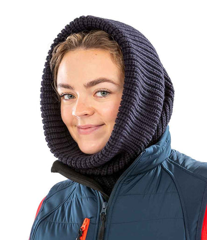 Result Whistler Snood Hood - Navy (RC361)