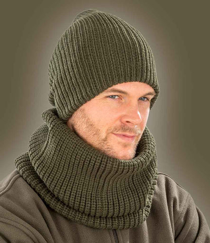 Result Whistler Snood Hood - Olive Green (RC361)