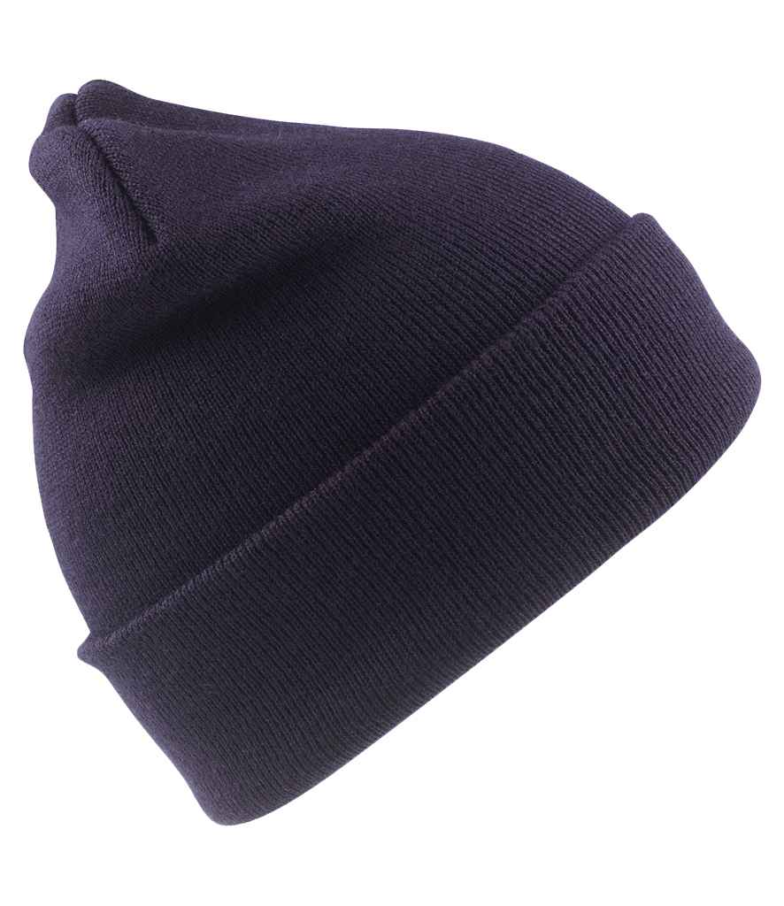 Result Genuine Recycled Woolly Ski Hat - Navy (RC929)
