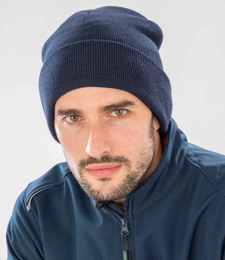 Result Genuine Recycled Thinsulate™ Beanie - Navy (RC933)