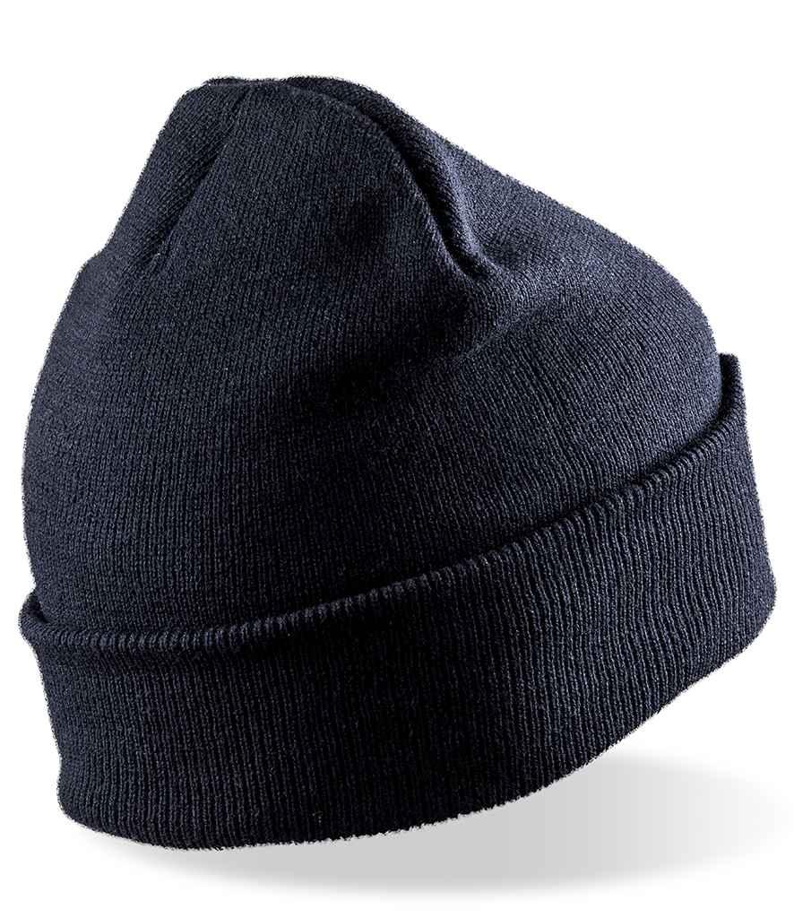 Result Genuine Recycled Thinsulate™ Printers Beanie - Navy (RC934)