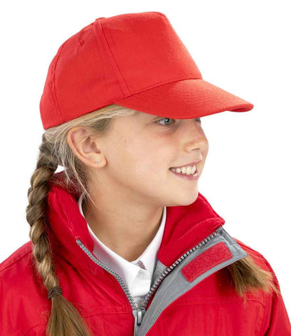 Result Genuine Recycled Junior Printers Cap - Red (RC984B)