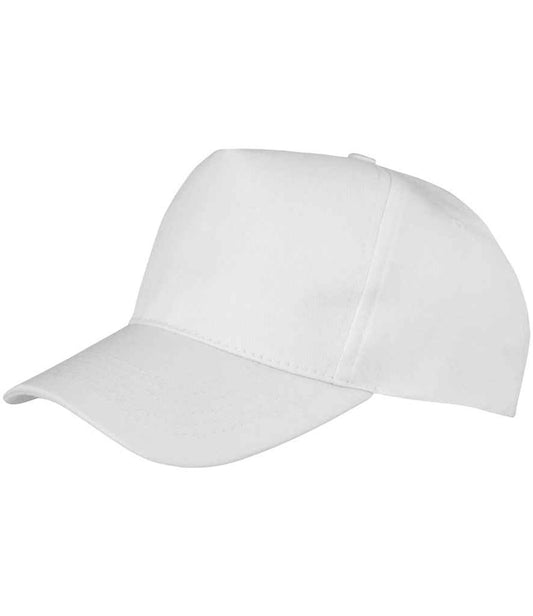 Result Genuine Recycled Printers Cap - White (RC984)