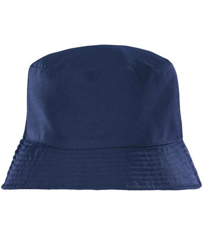 Result Genuine Recycled Core Reversible Bucket Hat - Navy/White (RC985)