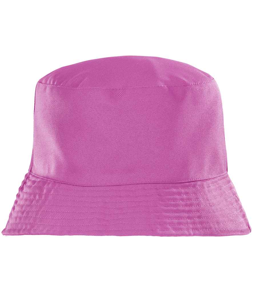 Result Genuine Recycled Core Reversible Bucket Hat - Pink/White (RC985)