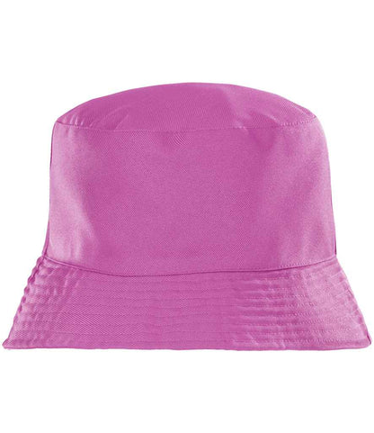 Result Genuine Recycled Core Reversible Bucket Hat - Pink/White (RC985)