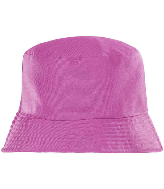 Result Genuine Recycled Core Reversible Bucket Hat - Pink/White (RC985)