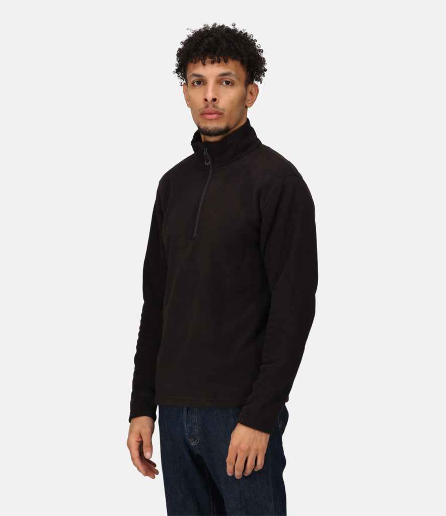 Regatta Honestly Made Regatta Honestly Made Recycled Half Zip Fleece - Black (RG2102)