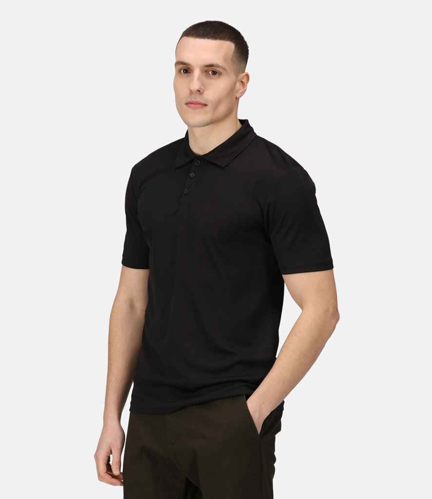 Regatta Honestly Made Regatta Honestly Made Recycled Polo Shirt - Black (RG2150)