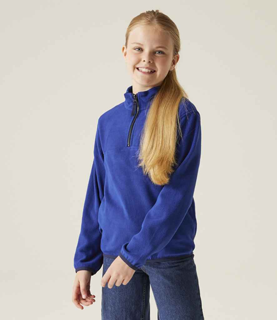 Regatta Kids Half Zip Micro Fleece Jacket (RG335)