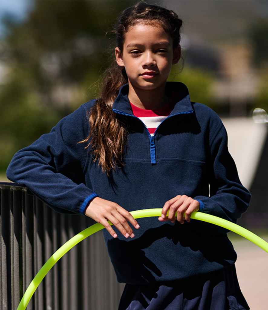 Regatta Kids Half Zip Micro Fleece Jacket (RG335)
