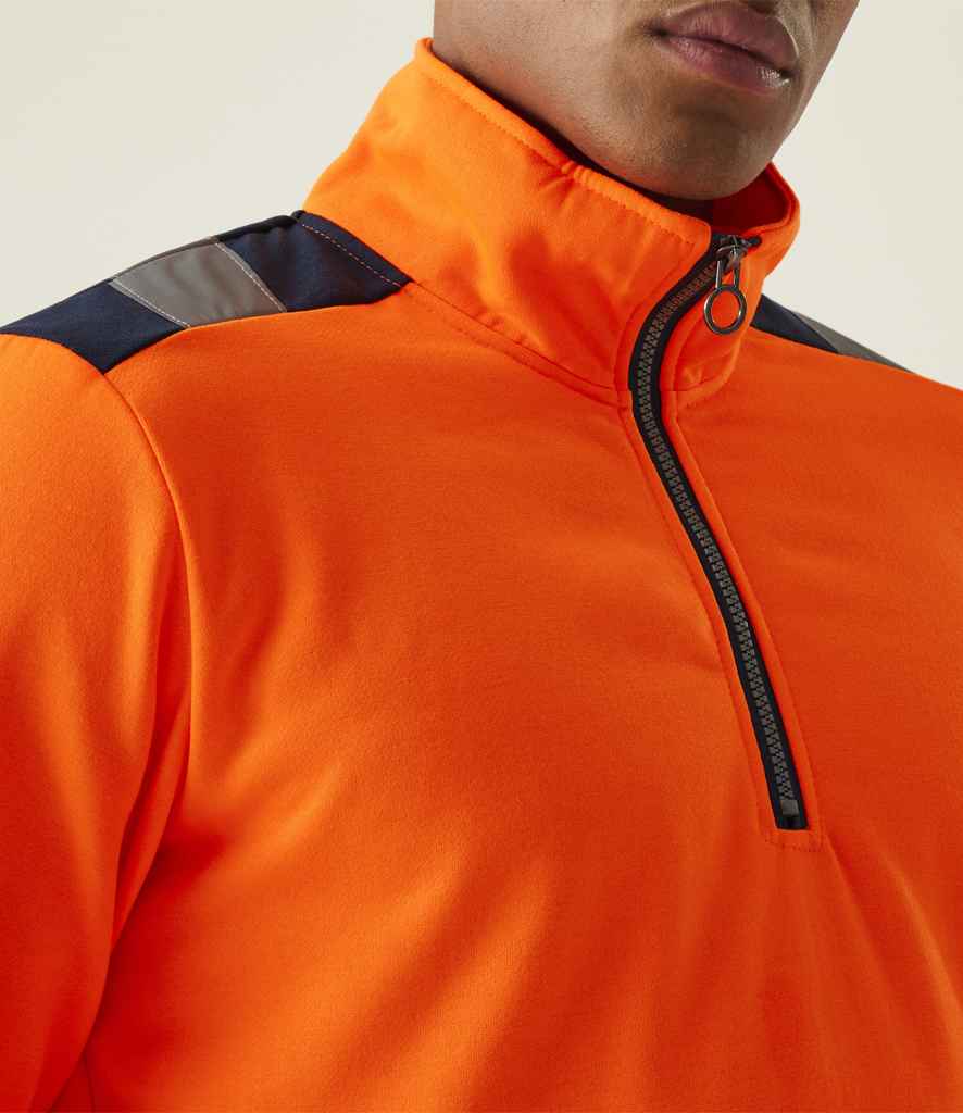 Regatta High Visibility Pro 1/4 Zip Sweatshirt (RG460)