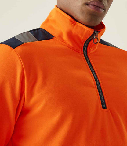 Regatta High Visibility Pro 1/4 Zip Sweatshirt (RG460)
