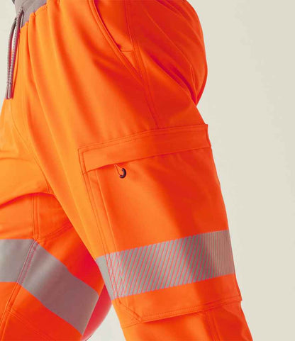 Regatta High Visibility Prolite Stretch Jog Pants (RG536)