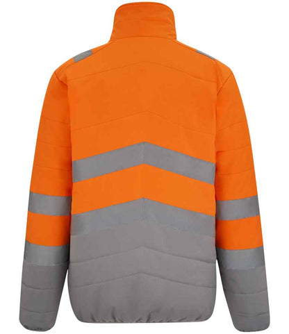 Regatta High Visibility Two Tone Thermal Baffle Jacket (RG548)
