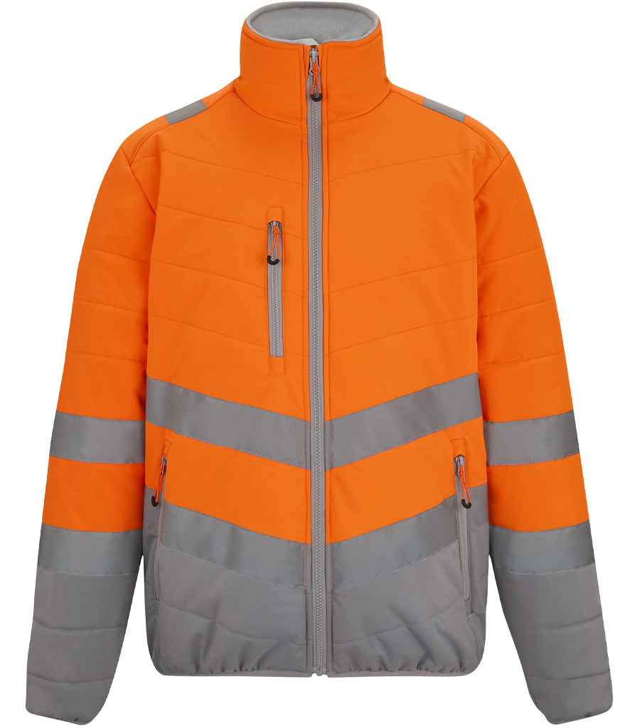 Regatta High Visibility Two Tone Thermal Baffle Jacket (RG548)