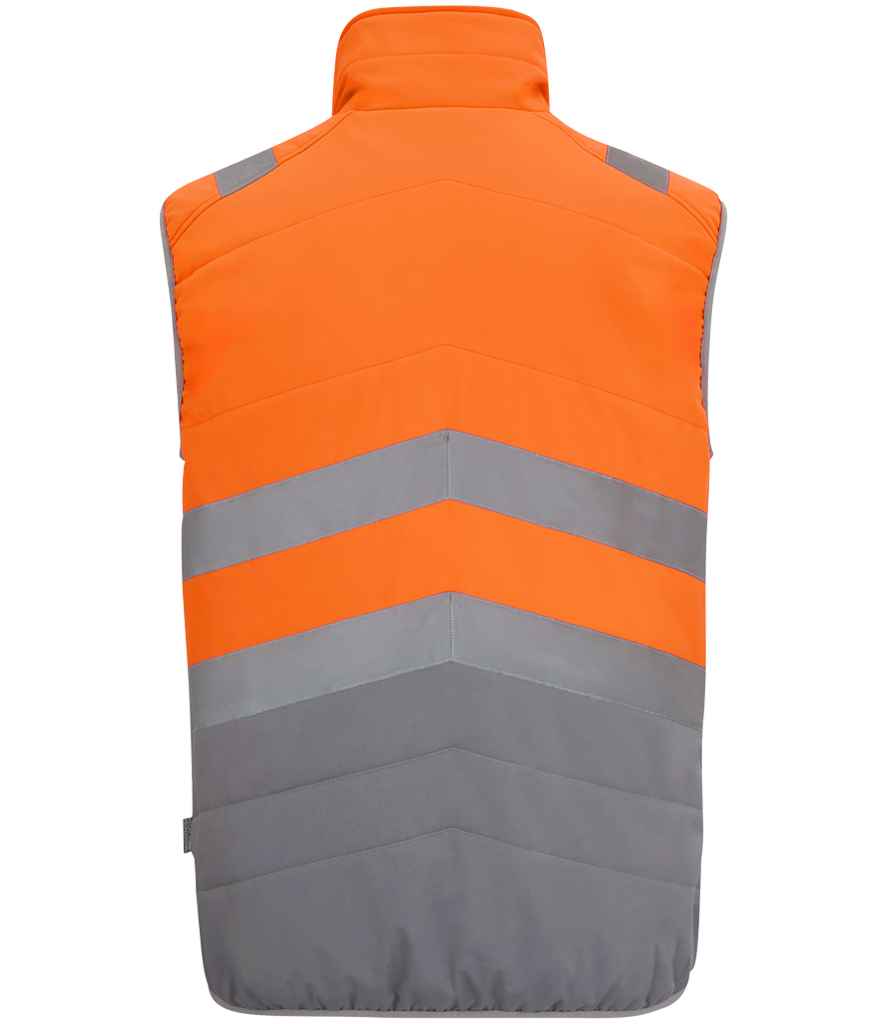 Regatta High Visibility Two Tone Thermal Baffle Bodywarmer (RG549)