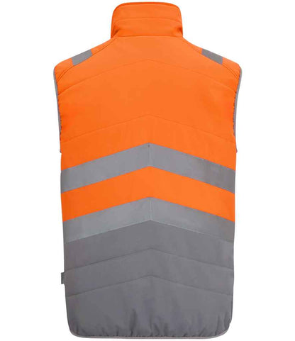 Regatta High Visibility Two Tone Thermal Baffle Bodywarmer (RG549)