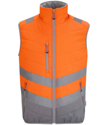 Regatta High Visibility Two Tone Thermal Baffle Bodywarmer (RG549)