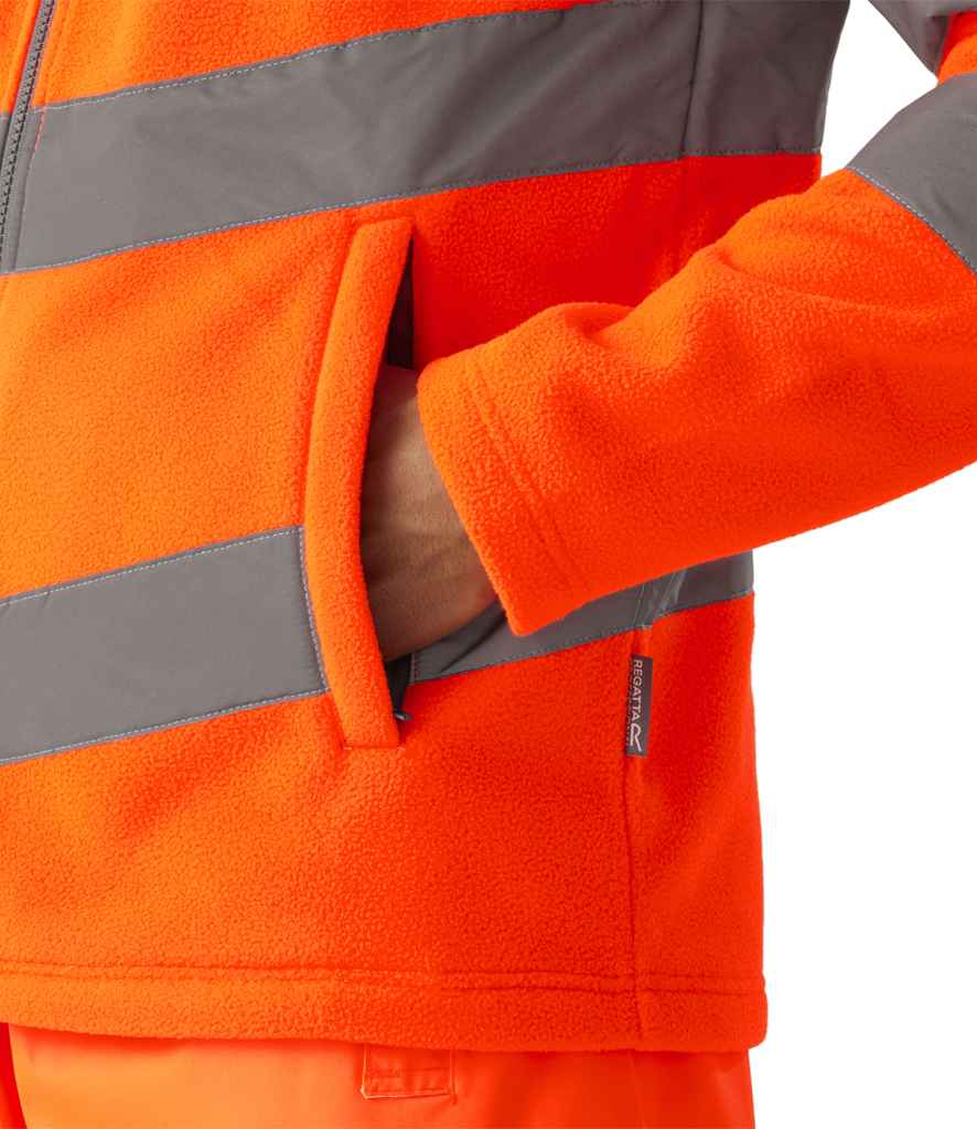 Regatta High Visibility Pro Contract Thor Fleece Jacket (RG558)