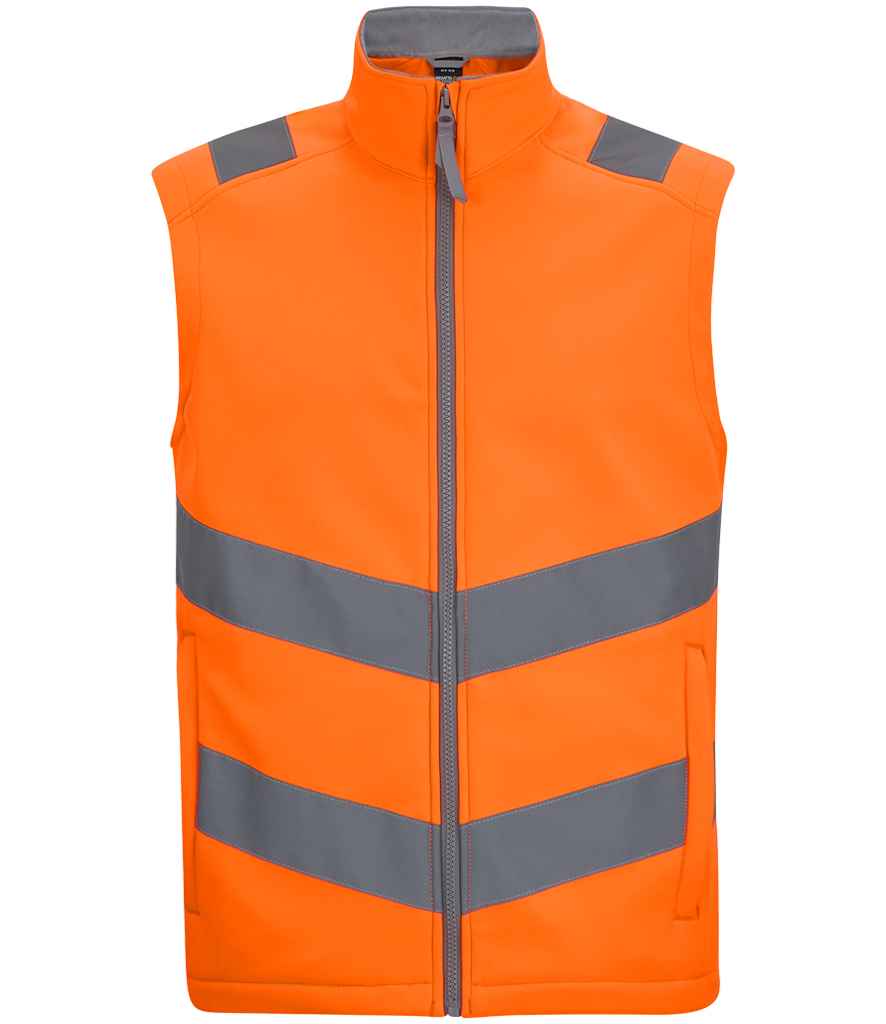 Regatta High Visibility Pro Contract Ablaze Soft Shell Bodywarmer (RG560)