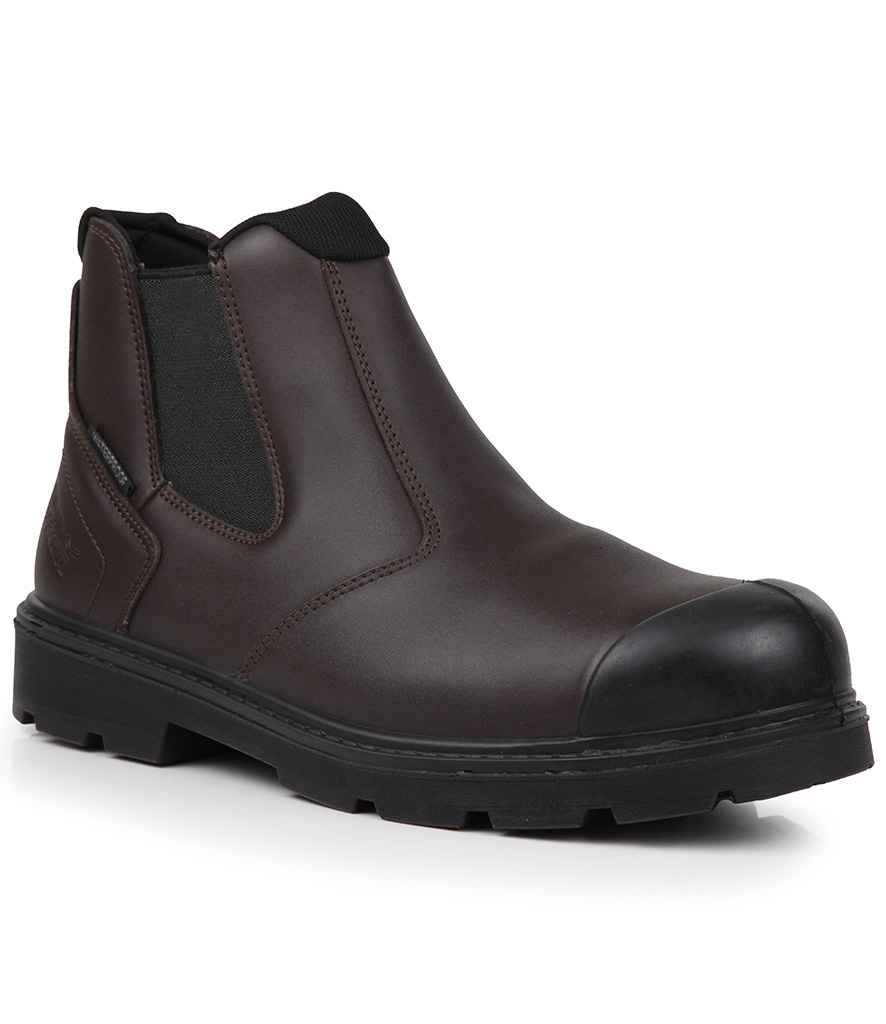 Regatta Safety Footwear Regatta Safety Footwear Waterproof S3 Dealer Boots - Peat (RG589)