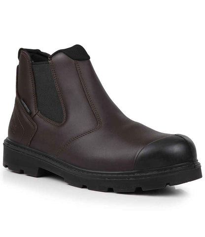 Regatta Safety Footwear Regatta Safety Footwear Waterproof S3 Dealer Boots - Peat (RG589)
