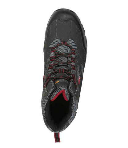 Regatta Safety Footwear Regatta Safety Footwear Mudstone S1P Safety Hikers - Ash/Rio Red (RG593)