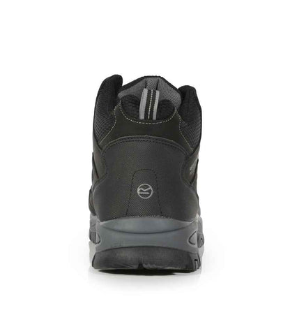 Regatta Safety Footwear Regatta Safety Footwear Mudstone S1P Safety Hikers - Black/Granite (RG593)