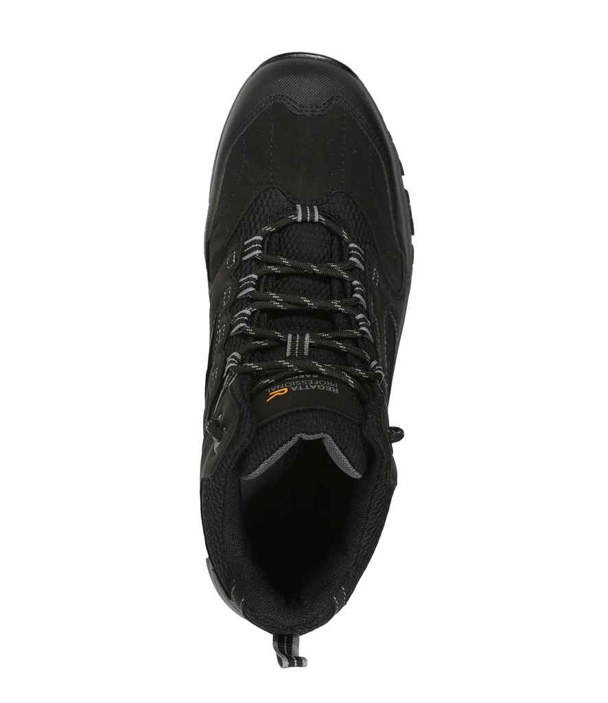 Regatta Safety Footwear Regatta Safety Footwear Mudstone S1P Safety Hikers - Black/Granite (RG593)