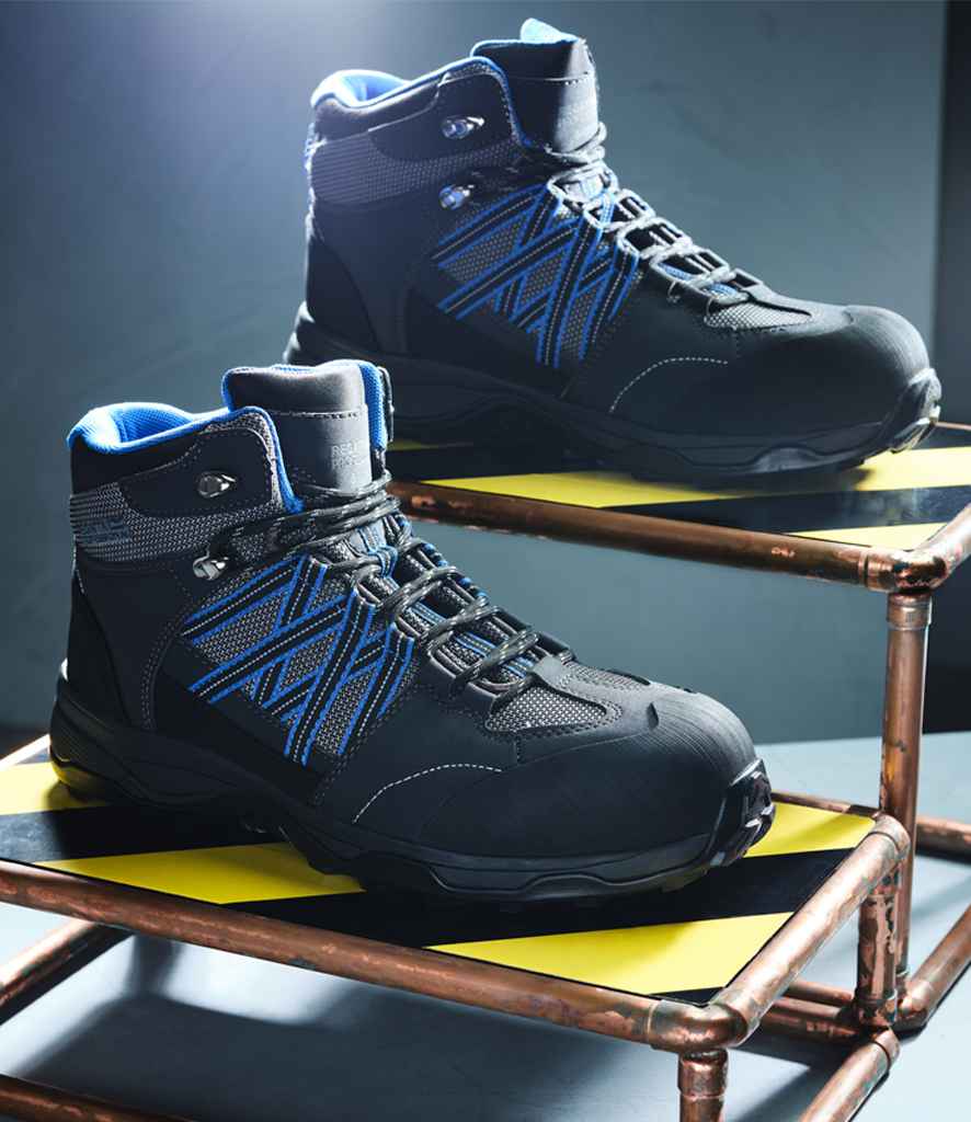Regatta Safety Footwear Regatta Safety Footwear Claystone S3 Safety Hikers - Briar/Oxford Blue (RG594)