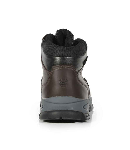 Regatta Safety Footwear Regatta Safety Footwear Gritstone S3 WP Safety Hikers - Peat (RG595)