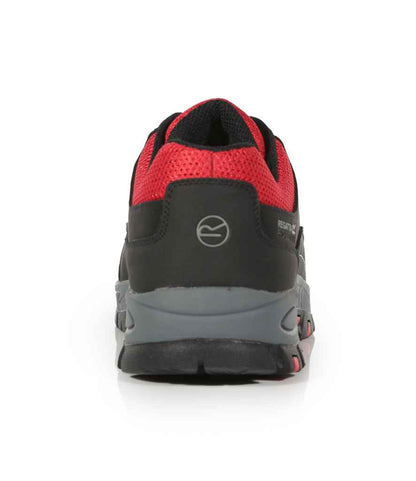 Regatta Safety Footwear Regatta Safety Footwear Sandstone SB Safety Trainers - Red/Black (RG596)