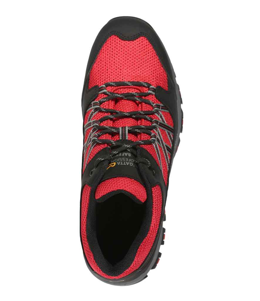 Regatta Safety Footwear Regatta Safety Footwear Sandstone SB Safety Trainers - Red/Black (RG596)