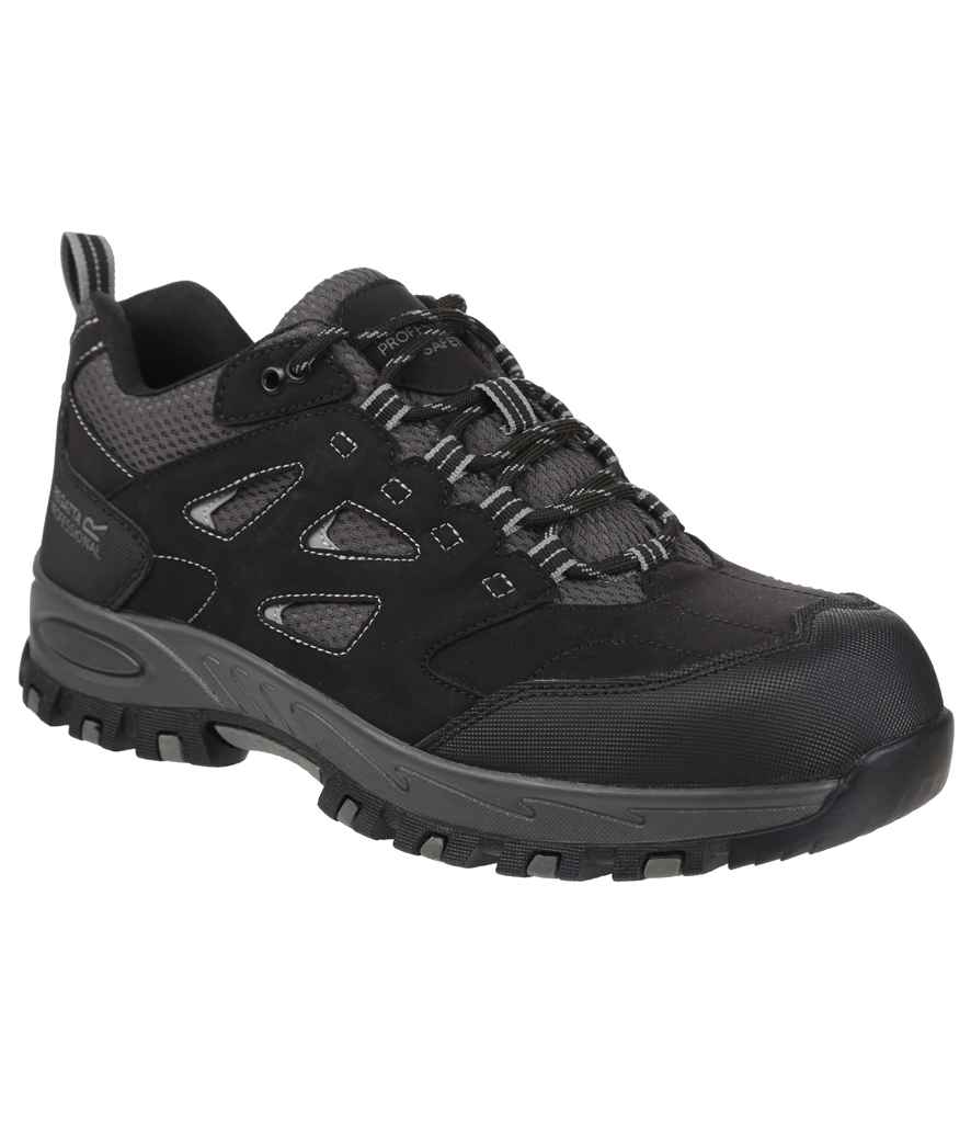 Regatta Safety Footwear Regatta Safety Footwear Mudstone S1P Safety Trainers - Black/Granite (RG597)