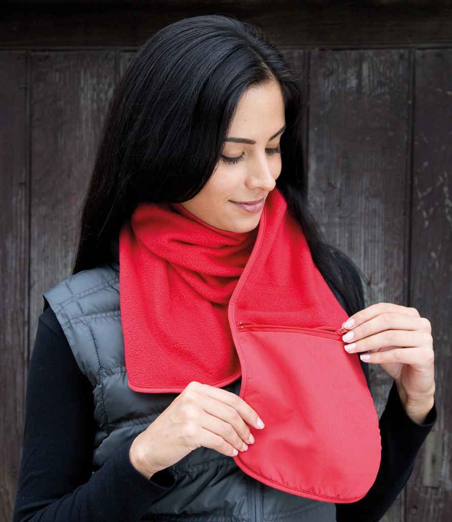 Result Polartherm™ Scarf with Zip Pocket - Red (RS100)