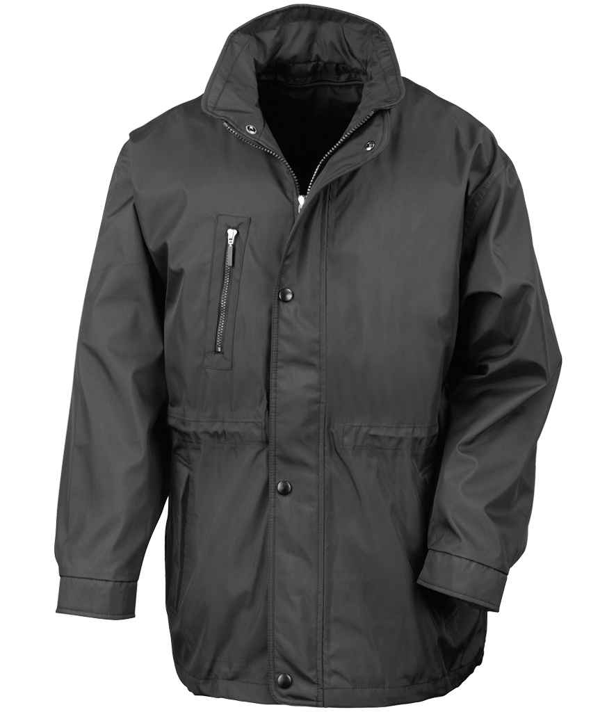 Result City Executive Jacket - Black (RS110)