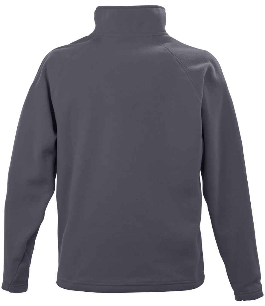 Result Core Zip Neck Micro Fleece - Charcoal (RS112)