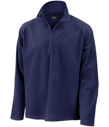 Result Core Zip Neck Micro Fleece - Navy (RS112)
