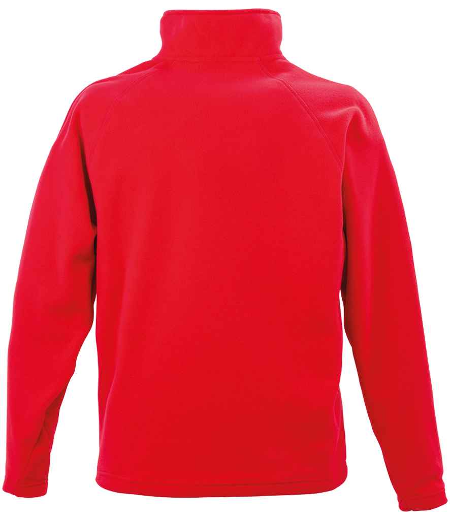 Result Core Zip Neck Micro Fleece - Red (RS112)