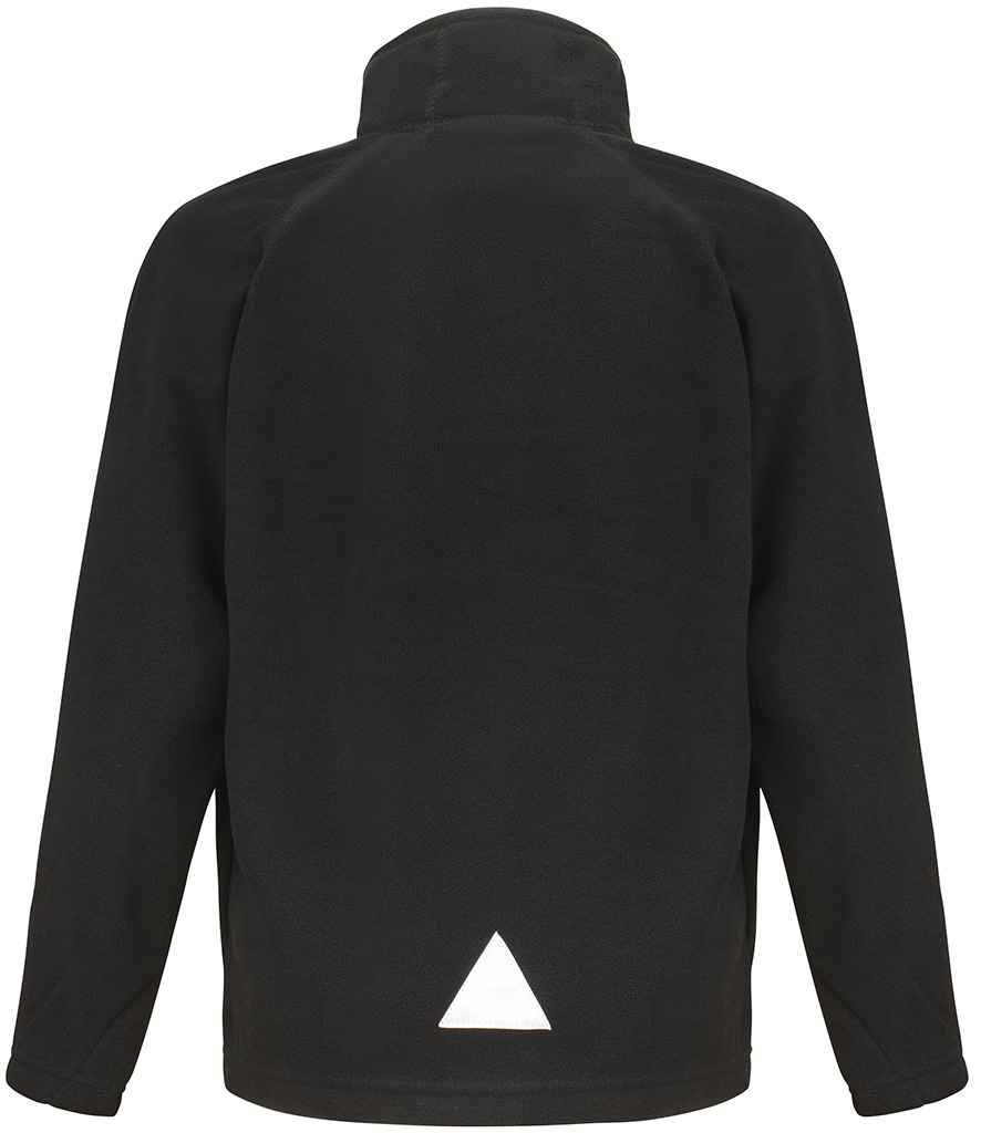 Result Core Kids/Youths Micro Fleece Jacket - Black (RS114B)