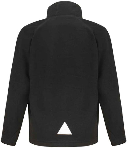 Result Core Kids/Youths Micro Fleece Jacket - Black (RS114B)