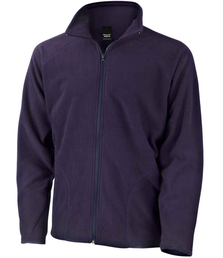 Result Core Micro Fleece Jacket - Navy (RS114M)