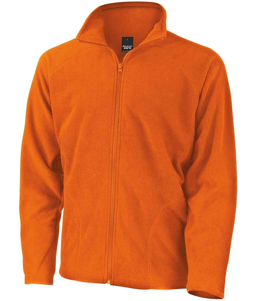Result Core Micro Fleece Jacket - Orange (RS114M)