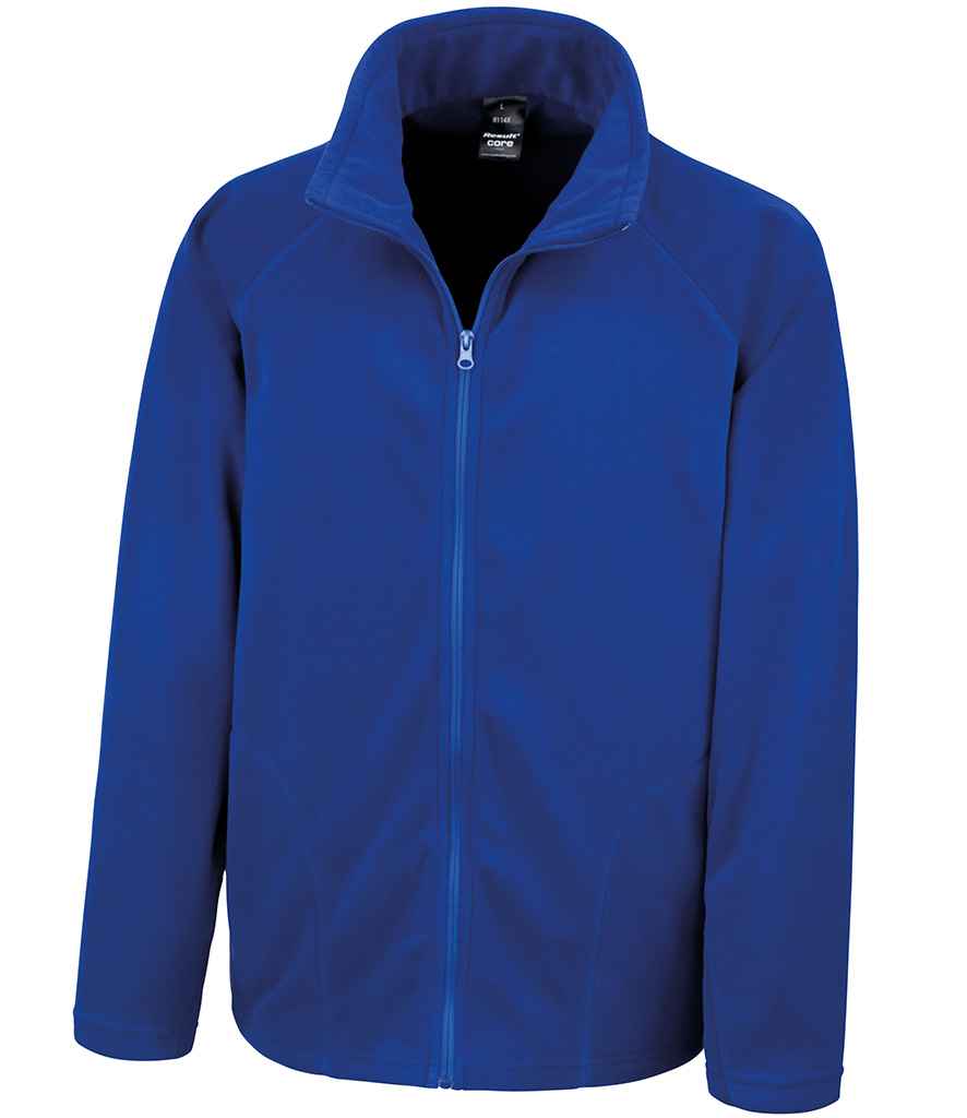 Result Core Micro Fleece Jacket - Royal Blue (RS114M)
