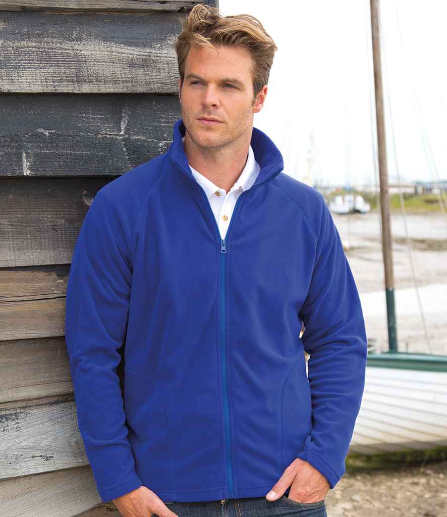 Result Core Micro Fleece Jacket - Royal Blue (RS114M)