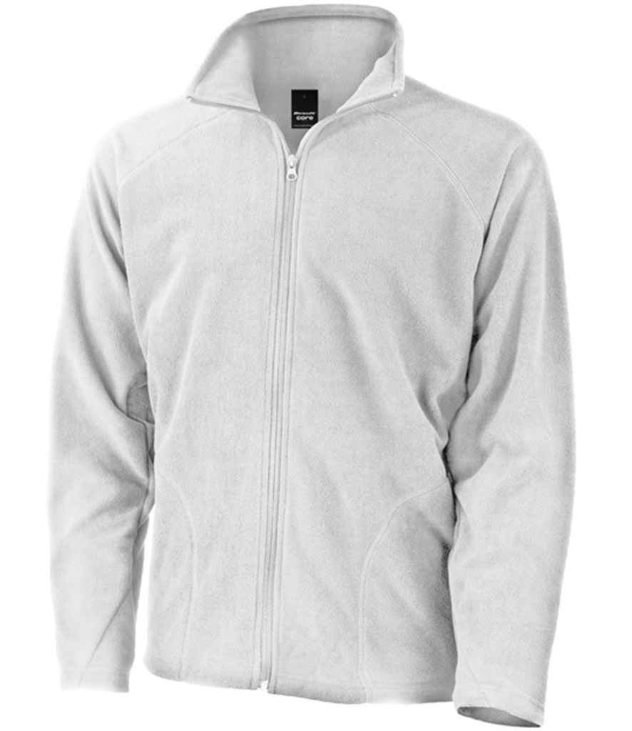 Result Core Micro Fleece Jacket - White (RS114M)