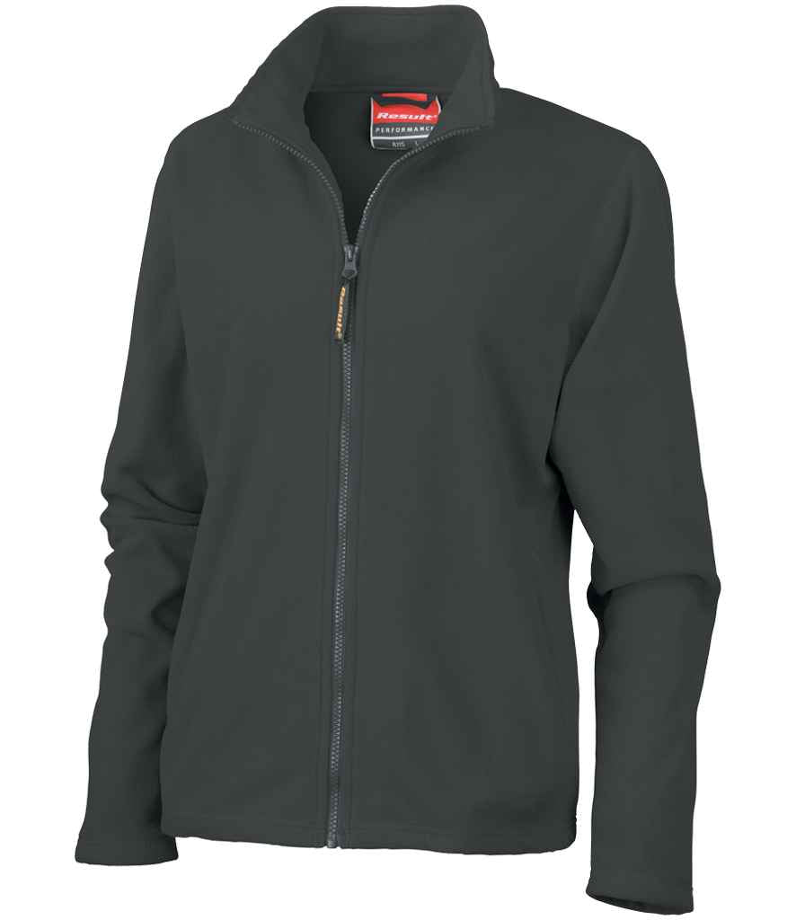 Result Ladies Horizon High Grade Micro Fleece Jacket - Black (RS115F)