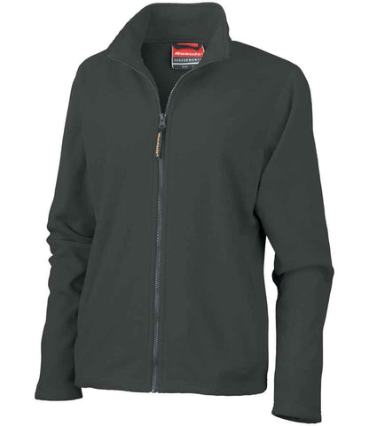 Result Ladies Horizon High Grade Micro Fleece Jacket - Black (RS115F)